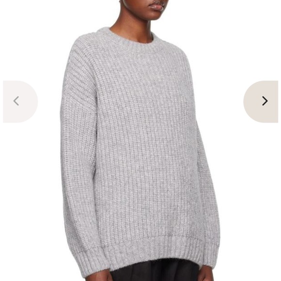 Anine Bing Sydney gray crewneck - Picture 2 of 6